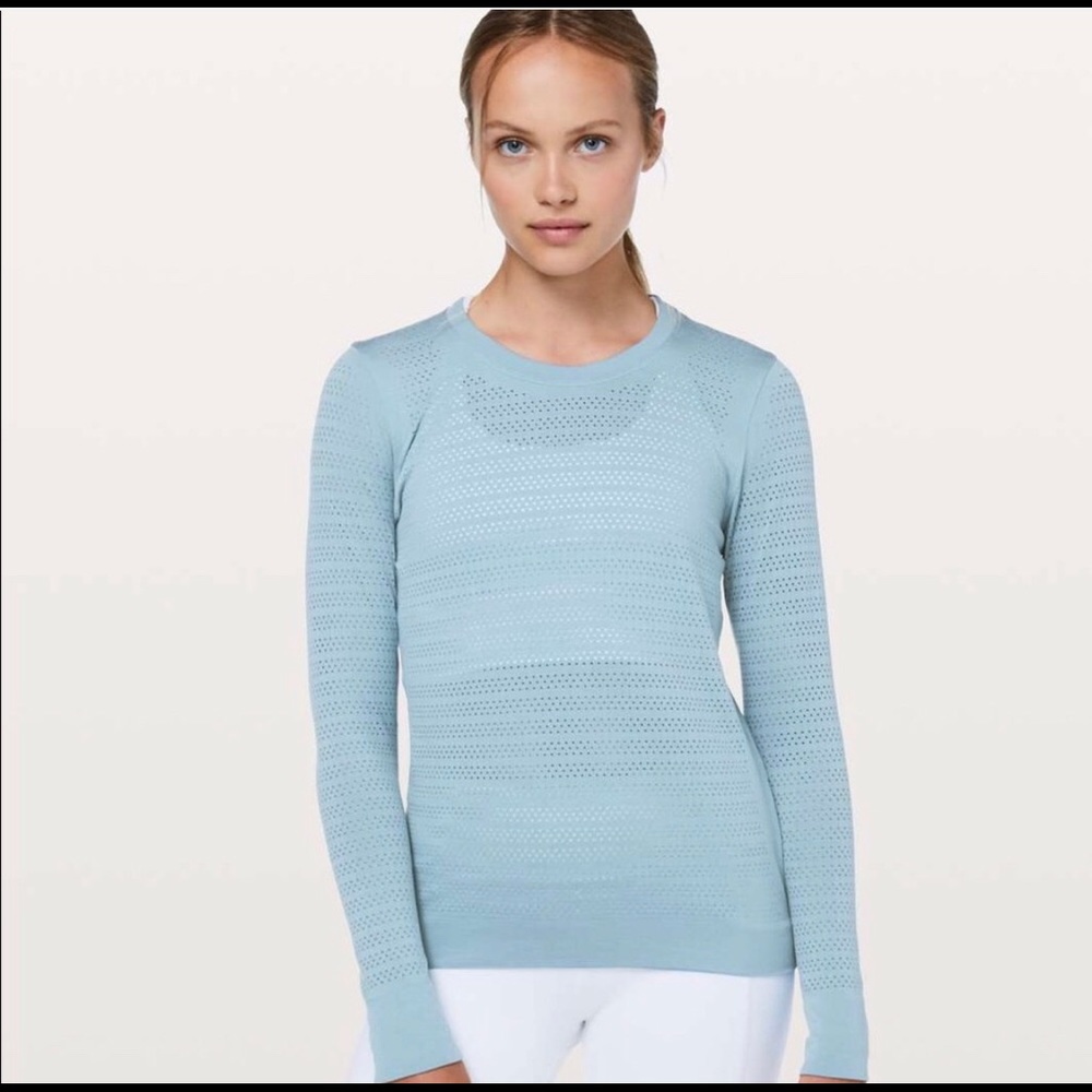 lululemon breeze by long sleeve sz 4